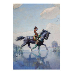 Foto “Atravessando os Fens” por NC Wyeth