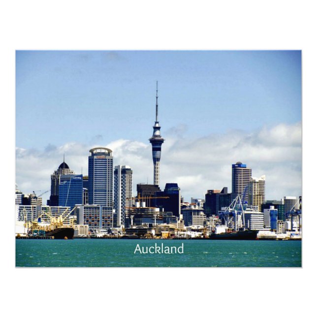 Foto Auckland Skyline (Frente)