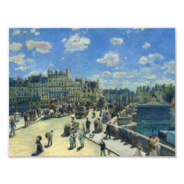 Foto Auguste Renoir - Pont Neuf, Paris (Frente)