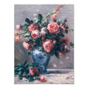 Foto Auguste Renoir - vaso dos rosas