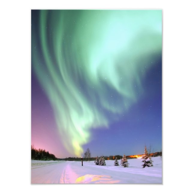 Foto Aurora - Belas Luzes do Norte (Frente)