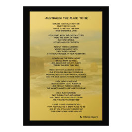 Foto Austrália, o lugar para ser o alargamento fotográf