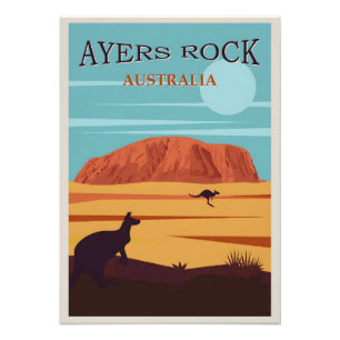 Foto Austrália poster vintage