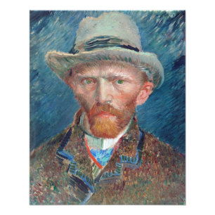 Foto Autorretrato de Vincent Van Gogh 1889