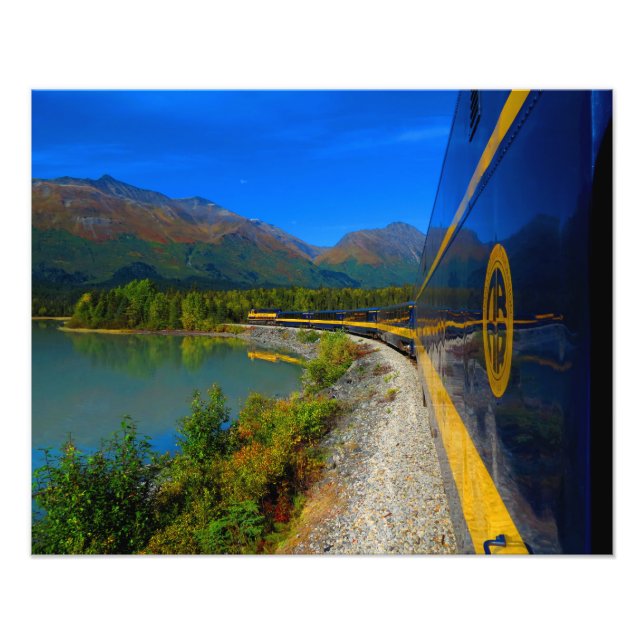 Foto Aventura no Alasca - Paisagem nº 1 Impressão de Fo (Frente)