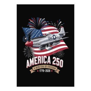 Foto Avião do 250º Aniversário da América