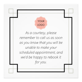 Foto Aviso de cancelamento