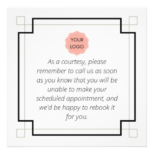 Foto Aviso de cancelamento