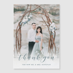 Foto azul silenciado delicada do casamento dos