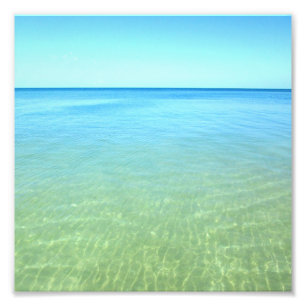Foto azul & verde da água do oceano