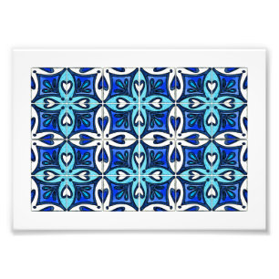 Foto Azulejos do coração inspirados pelo azul de