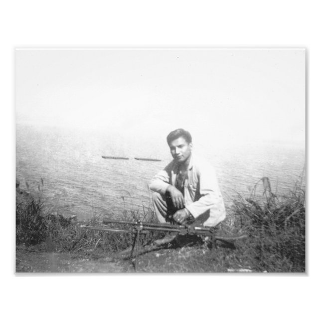 Foto B&W do Bert Funmaker (Frente)