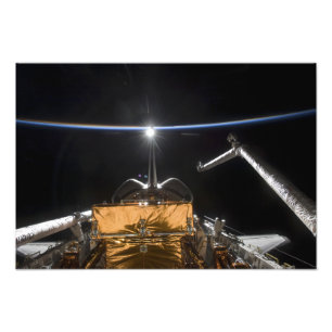 Foto Baía da carga útil de Atlantis do vaivém espaci