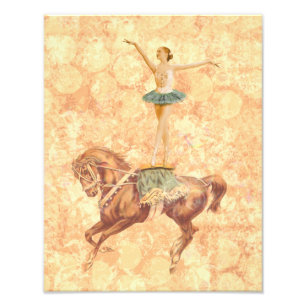 Foto Bailarina a cavalo