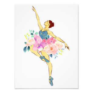 Foto Bailarina Dançarina Flor Floral