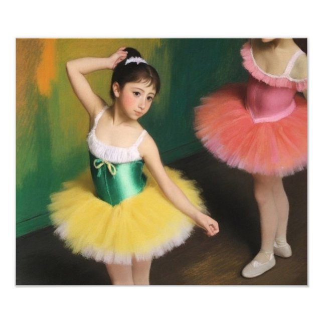 Foto Bailarinas con preciosos colores vivos (Frente)