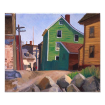 Bairro Italiano, Gloucester | Edward Hopper |