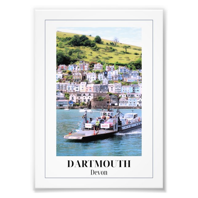 Foto Baixa Dartmouth Ferry, Devon (Frente)