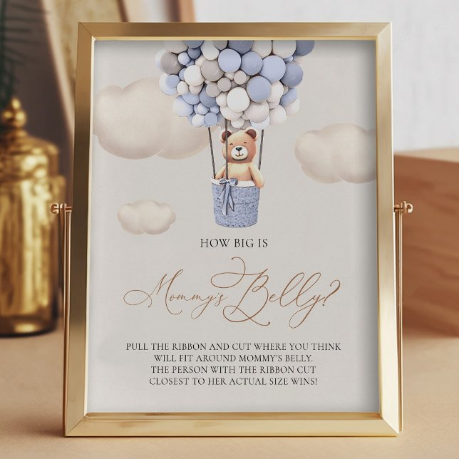 Foto Balões de Urso - O tamanho é a Mamãe Belly - Sinal (Criador carregado)