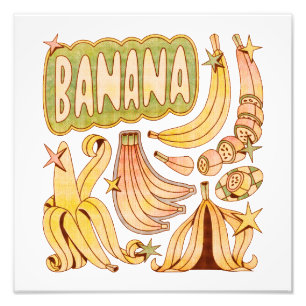 Foto Banana / Ilustração de Banana