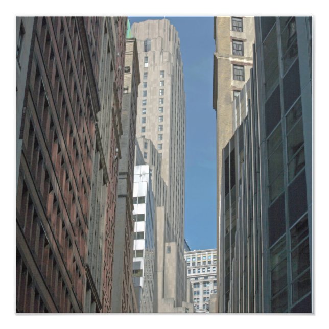 Foto Banco do prédio de Nova York Manhattan (Frente)