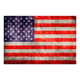 Foto Bandeira Americana de Falln