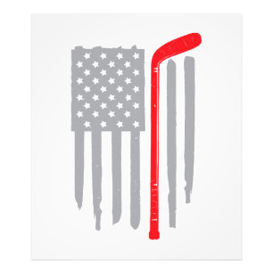 Foto Bandeira americana de hóquei