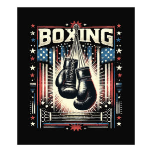 Foto Bandeira Americana Incomodada - Boxer Vintage Bo
