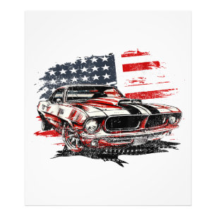 Foto Bandeira Americana Patriótica