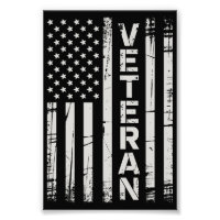 Bandeira Americana Patriótica Veterana do Exército