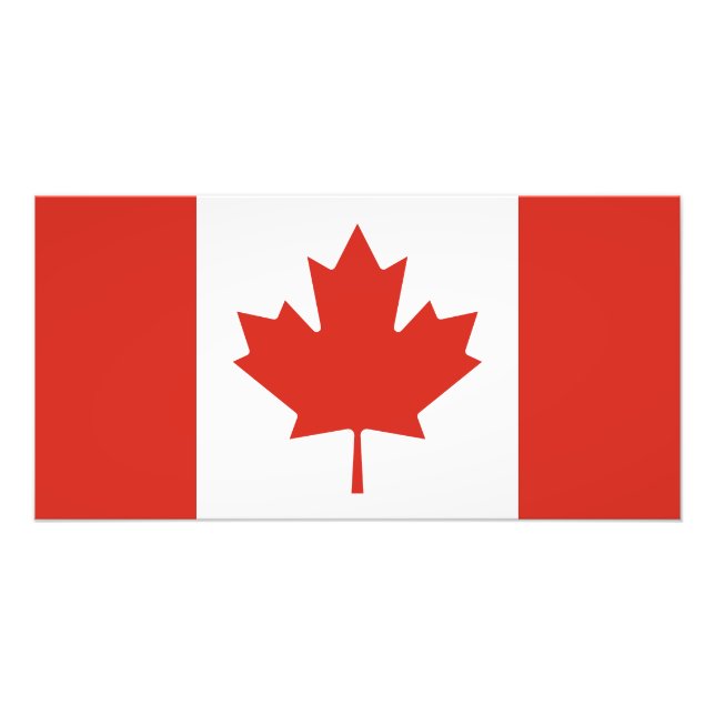 Foto Bandeira Canadense Patriota (Frente)