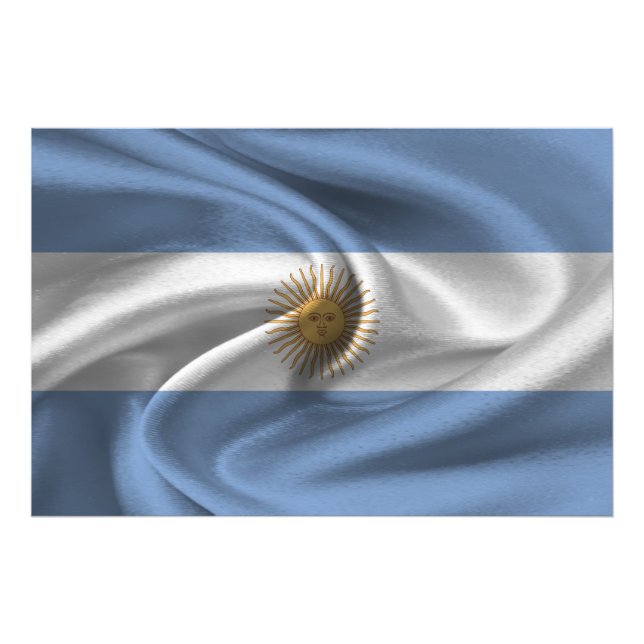 Foto Bandeira da Argentina (Frente)