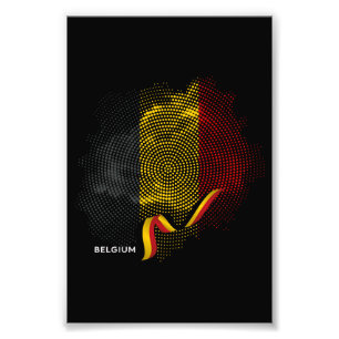 Foto bandeira da Bélgica