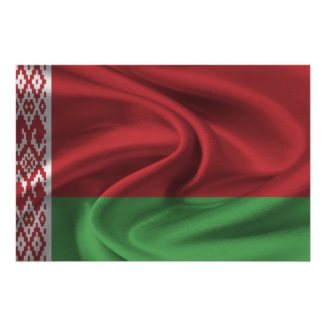 Foto Bandeira da Bielorrússia (Frente)