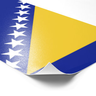 Foto Bandeira da Bósnia e Herzegovina