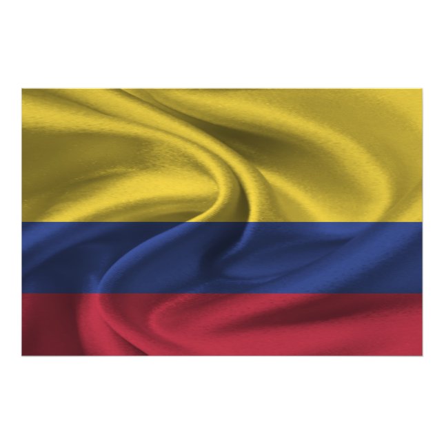 Foto Bandeira da Colômbia (Frente)