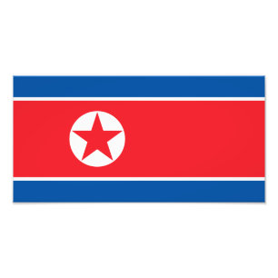 Foto Bandeira da Coreia do Norte