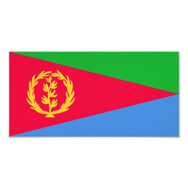 Foto Bandeira da Eritreia (Frente)