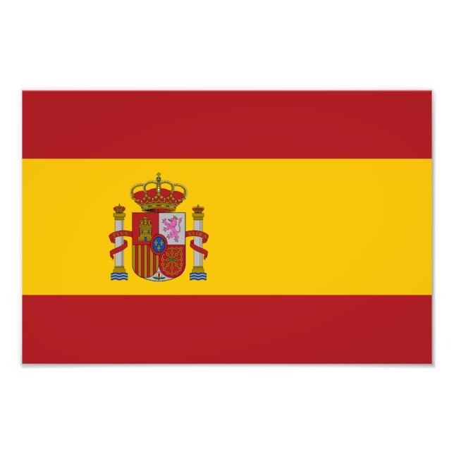 Foto Bandeira da Espanha (Frente)
