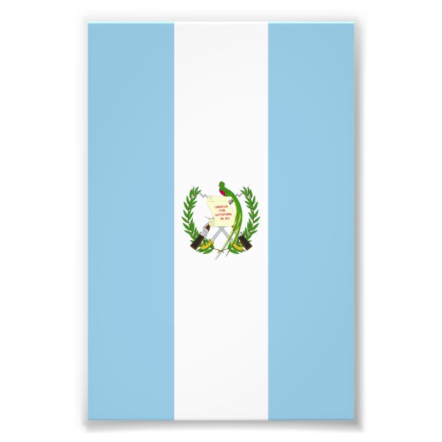Foto Bandeira da Guatemala (Frente)