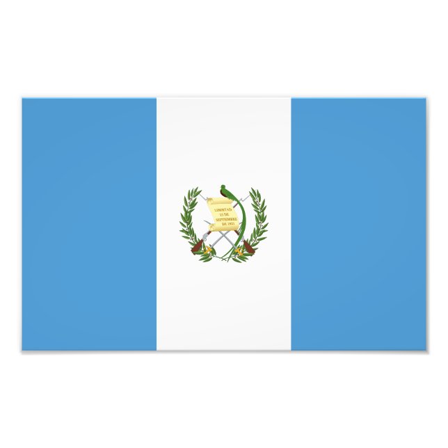 Foto Bandeira da Guatemala (Frente)