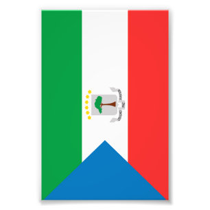 Foto Bandeira da Guiné Equatorial