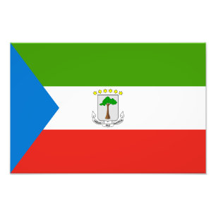 Foto Bandeira da Guiné Equatorial
