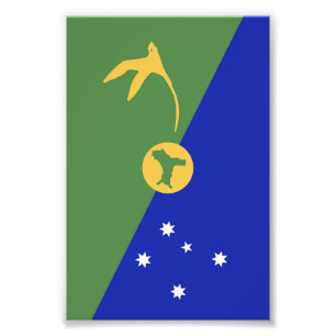 Foto bandeira da Ilha Christmas
