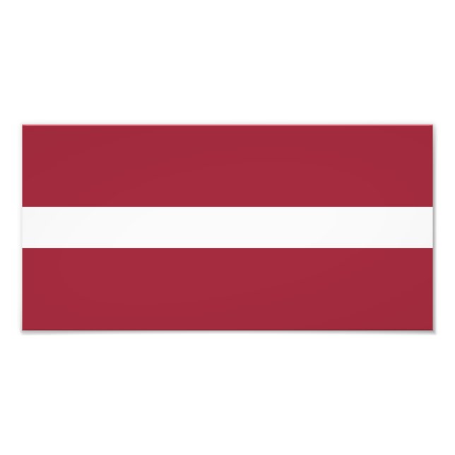 Foto Bandeira da Letónia (Frente)