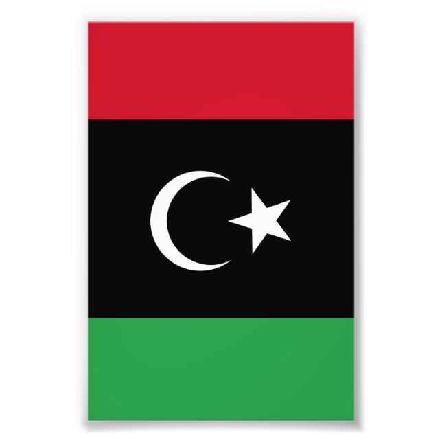 Foto Bandeira da Líbia (Frente)