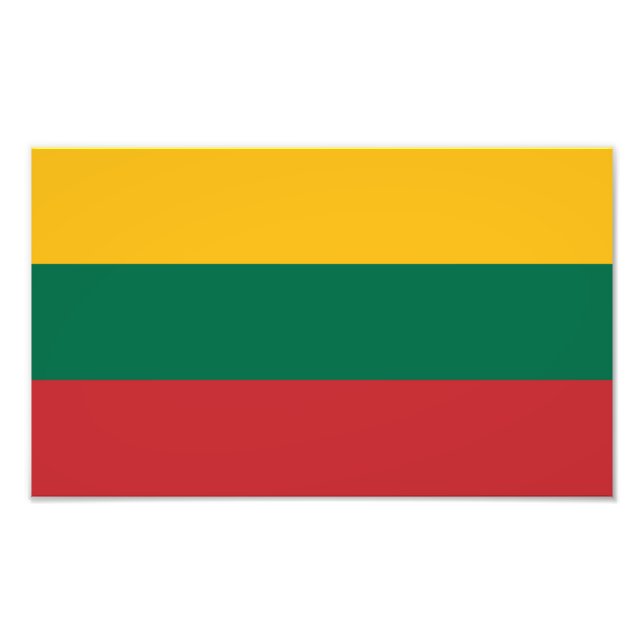 Foto Bandeira da Lituânia (Frente)