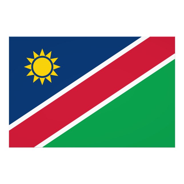 Foto Bandeira da Namíbia (Frente)