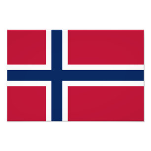 Foto Bandeira da Noruega
