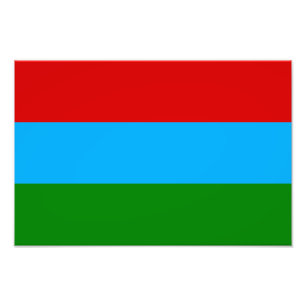 Foto Bandeira da República da Carélia